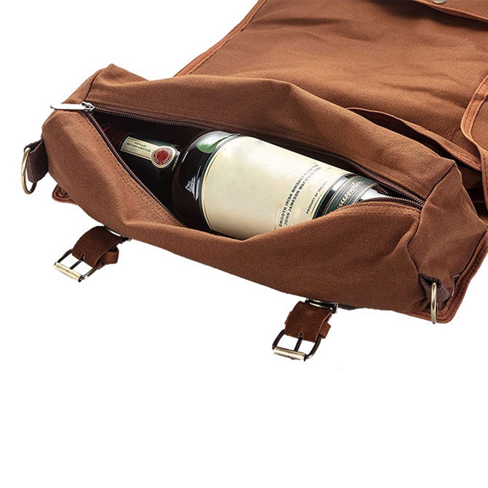 WESSLECO Portable Bartender Bartending Tools Storage Bag Bar Wine Tools Tote Crossbody Bag-7
