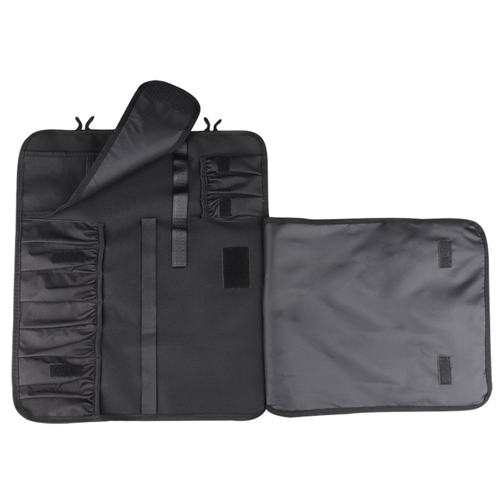 WESSLECO CL-112 Portable Chef Knife Storage Bag Carrying Pouch Kitchen Cooking Knife Holder Roll Bag-8