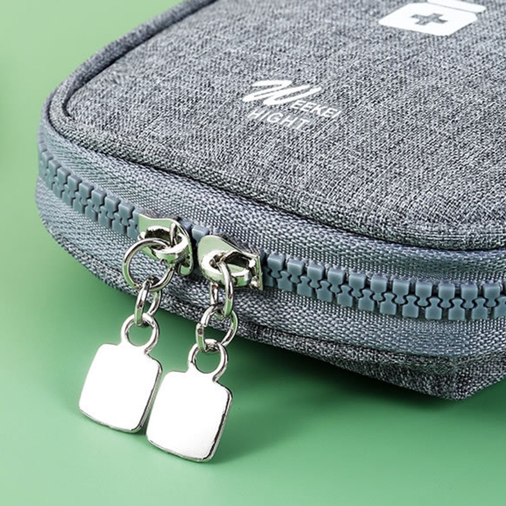 TB-0623 Medicine Bag Pill Storage Medication Pill Box Case Travel Medicine Storage Box Bag, Size: S - Purple-4