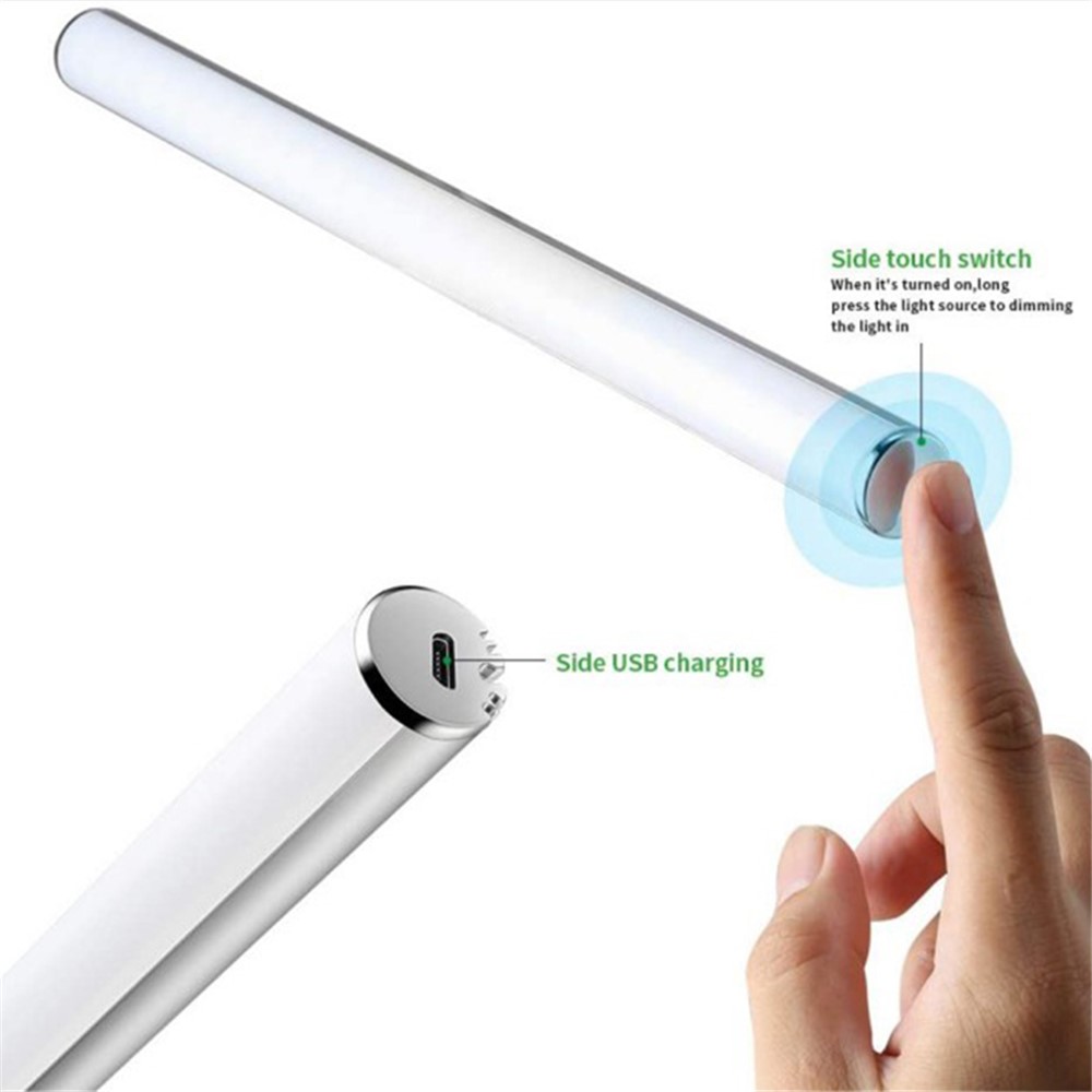 Rechargeable Touch Switch Beauty Mirror Front Light Vanity Dressing Mirror LED Light Bar-4