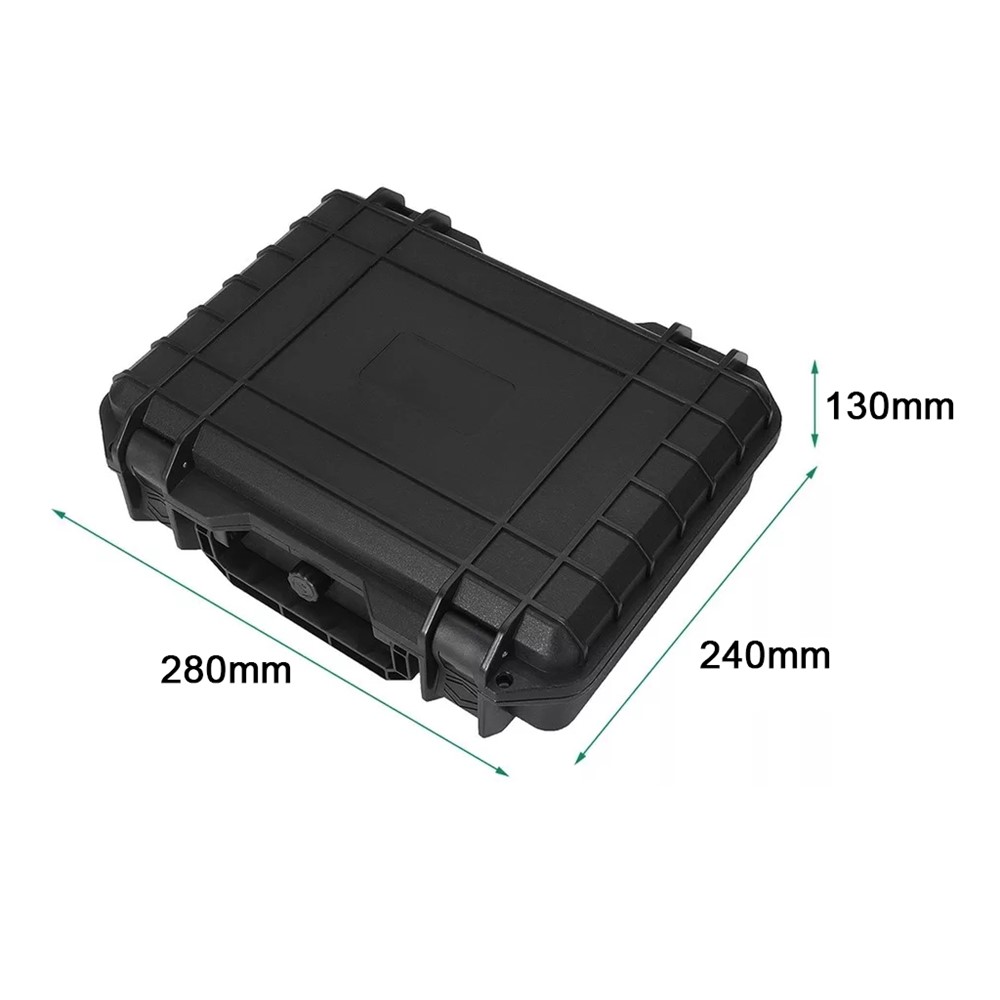 MG 280*240*130 mm PP Gran Rendimiento de Sellado Rendimiento de Equipos Portátiles Organizador de Caja de Almacenamiento de Herramientas Para al Aire Libre/hogar/jardín