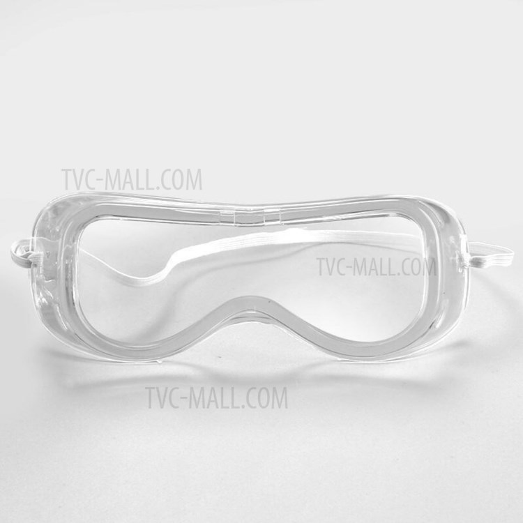 Lente Blanda De PVC De Ventilación Indirecta Gafas De Seguridad, Protector Con Correa Ajustable-5
