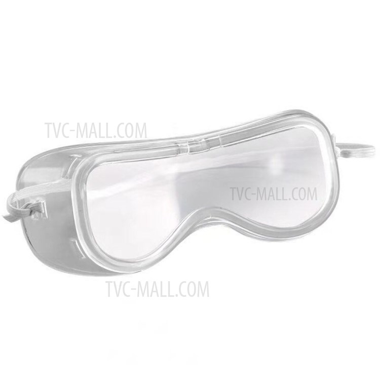 Lente Blanda De PVC De Ventilación Indirecta Gafas De Seguridad, Protector Con Correa Ajustable-6