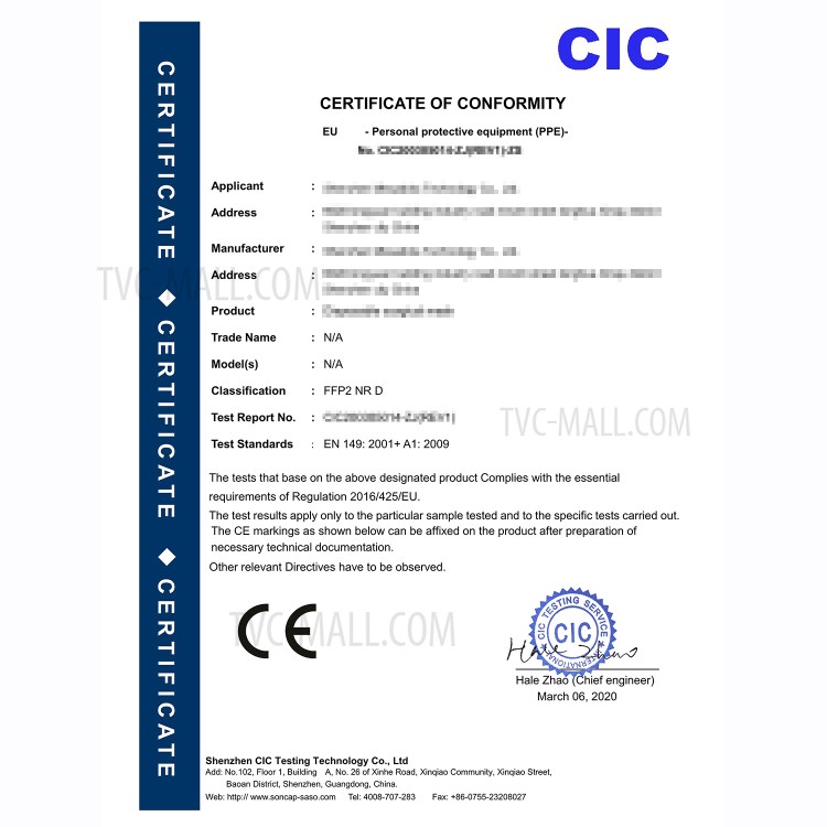 Certificato 50pcs / Box CE Maschere Monouso 3 Strati Medico Sanitario Maschere Chirurgiche Antipolvere Anti-virus Respirabili Maschere Di Bocca Faccia Con Earloop-8