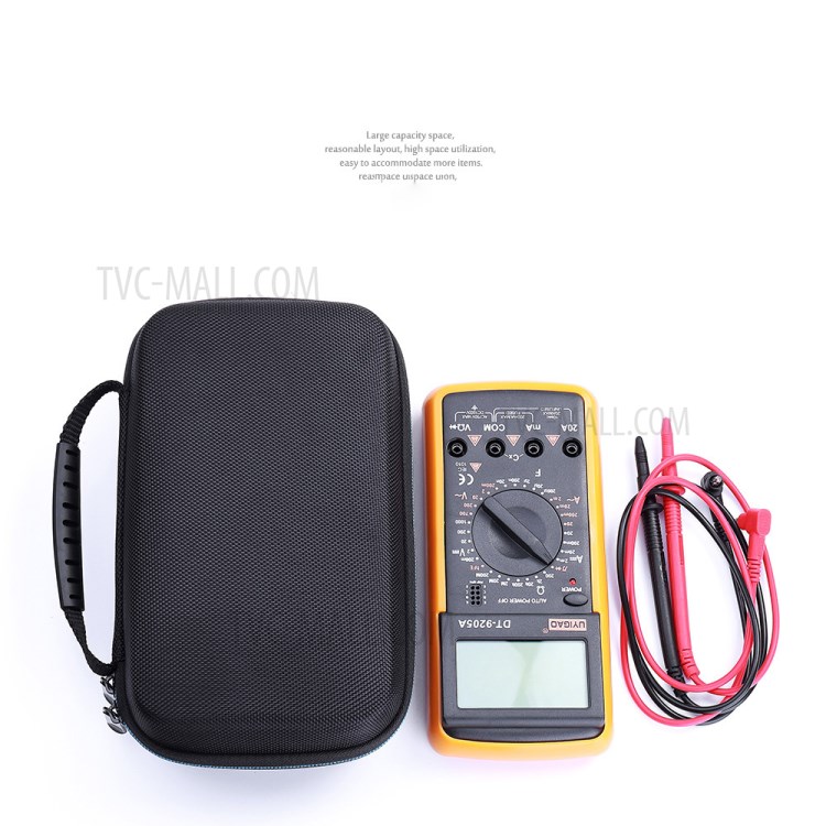 Multimeter Bag Hard Storage Tool Case for Fluke F117C/F17B+/F115C/F116C