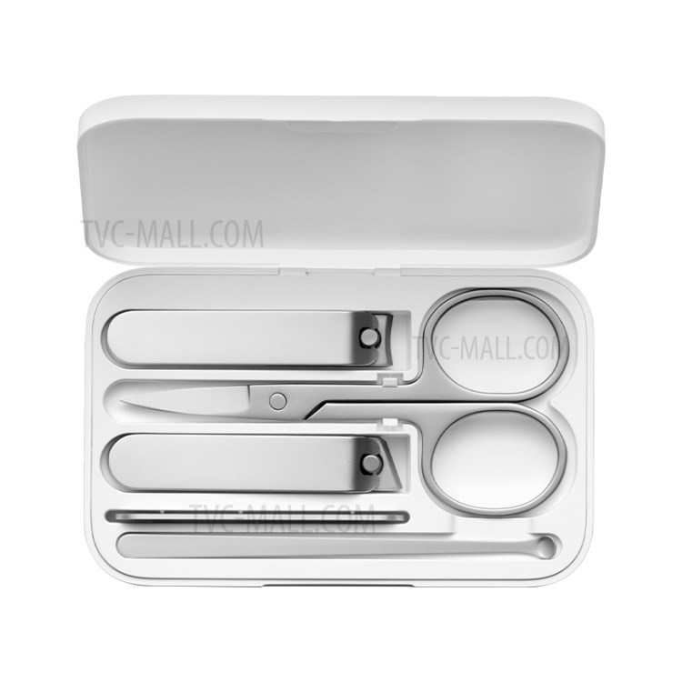 XIAOMI MIJIA MJZJD002QW Multifunction Stainless Steel Nail Clippers Set Manicure Nail Trimming Tool Kit-5