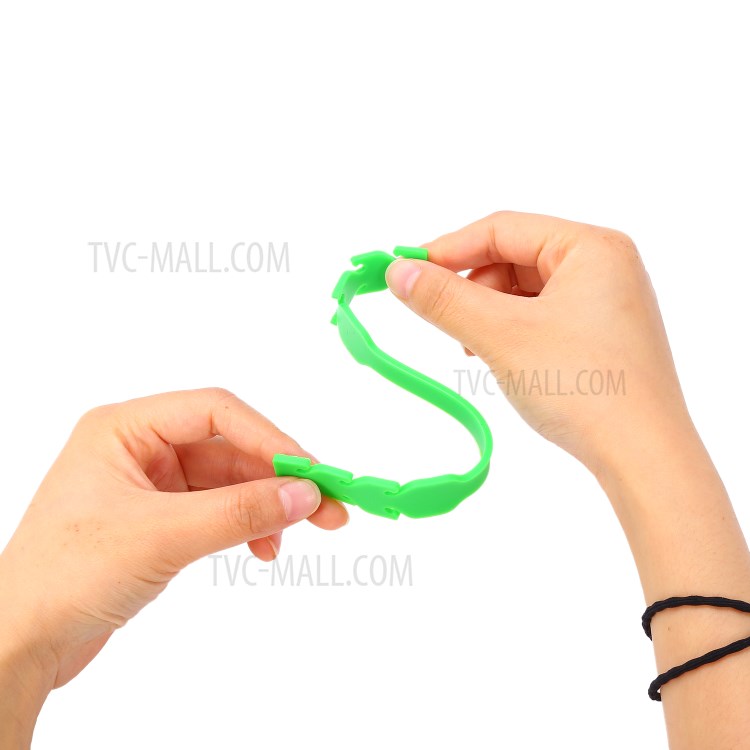 Face Mask Holder Mask Extension Hook for Adult, Size: 19.5 x 1.8 x 0.3cm - Green-2