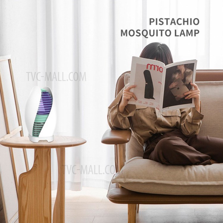 USB Pistachio Mosquito Killer Lamp Household Fly Mosquito Repellent Light - Gold-4