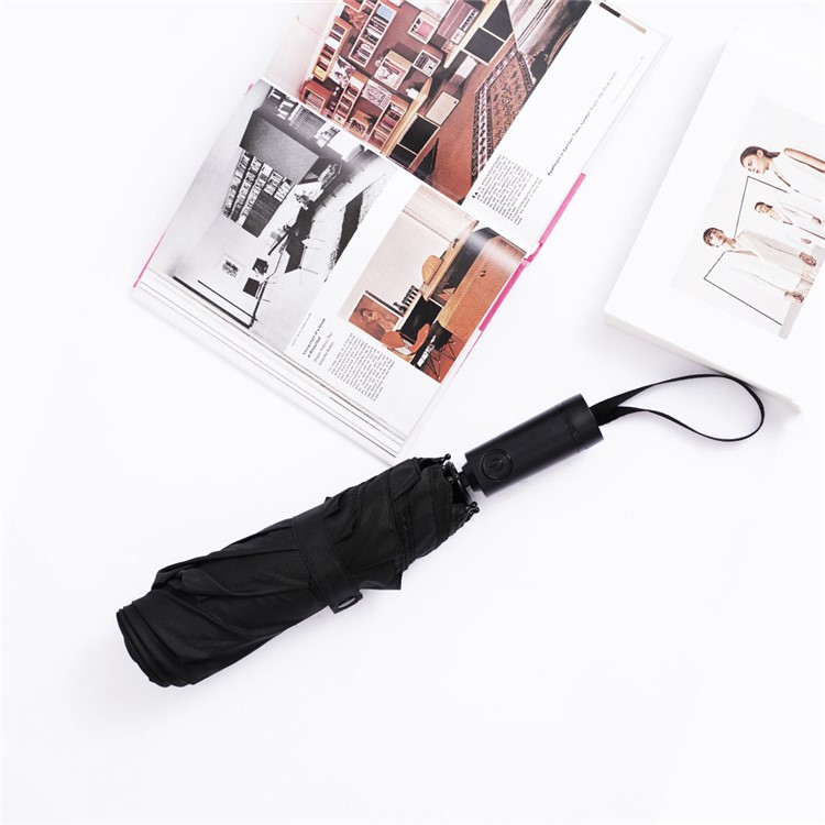 XIAOMI YOUPIN WD1 Tri-fold Automatic Umbrella - Black-3