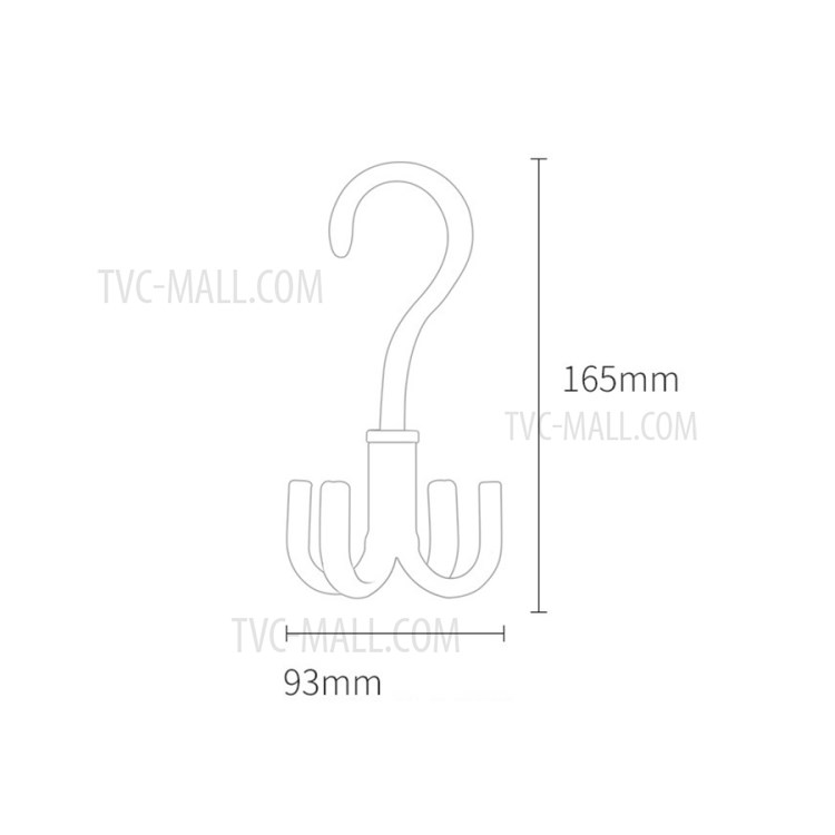 XIAOMI YOUPIN JORDAN & JUDY CF063 360° Rotating Four-claw Hook-8