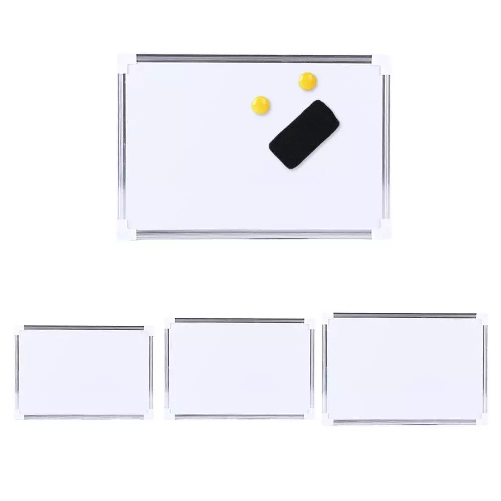 Magnetic Whiteboard Double Sided Small Dry Erase Board, Size: 35 x 25cm-4