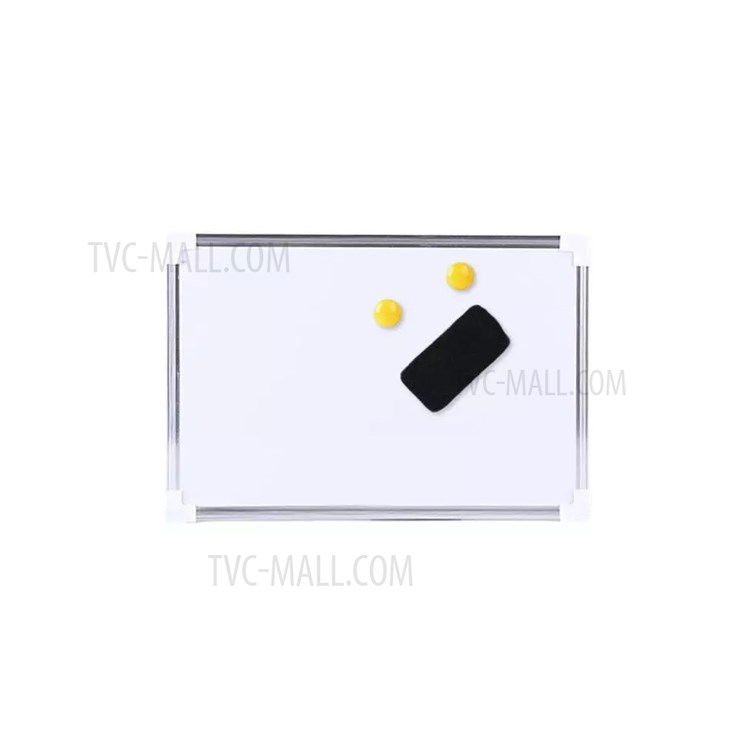 Magnetic Whiteboard Double Sided Small Dry Erase Board, Size: 40 x 30cm-1