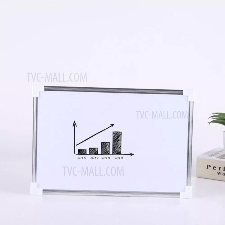 Magnetic Whiteboard Double Sided Small Dry Erase Board, Size: 40 x 30cm-3