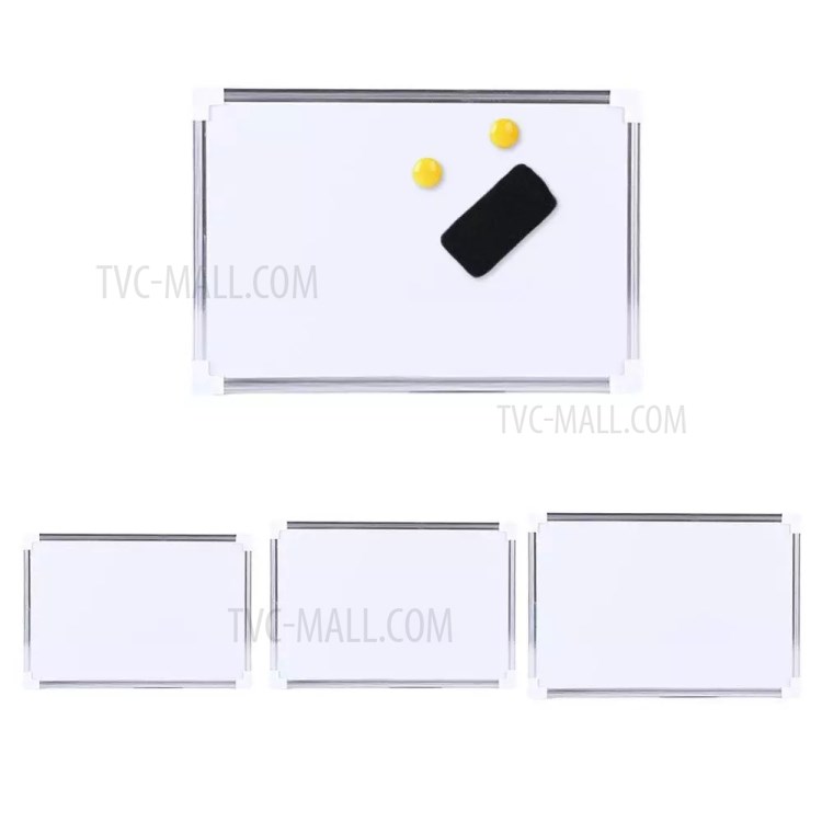 Magnetic Whiteboard Double Sided Small Dry Erase Board, Size: 40 x 30cm-4