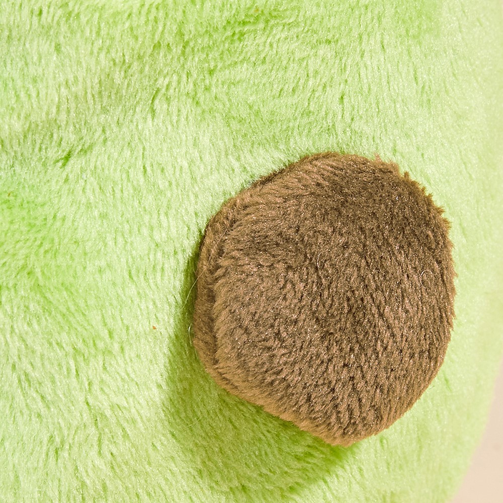 Cute Avocado Shape Plush Pet Chewing Squeaky Toy Dog Playing Teething Toy - Green-3