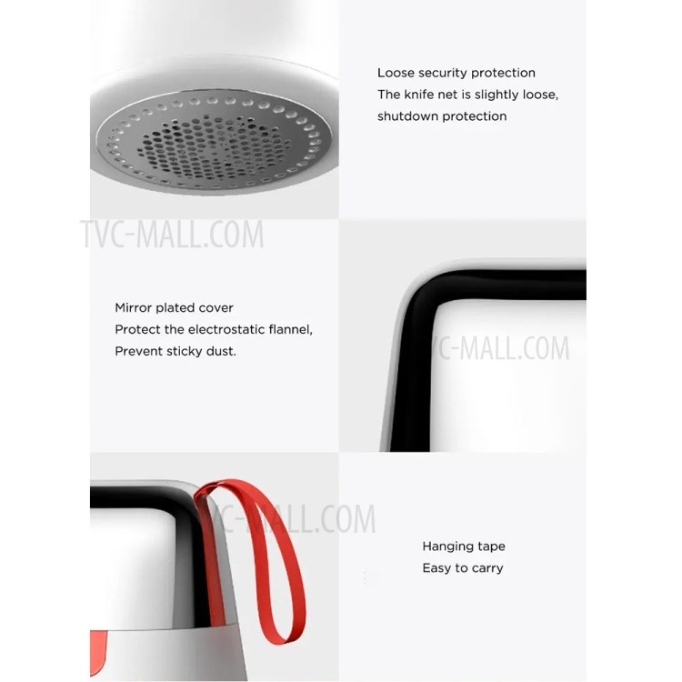 XIAOMI YOUPIN DEERMA DEM-MQ600 Portable Fabric Shaver Lightweight Sweater Lint Remover Fuzz Pill Trimmer-5