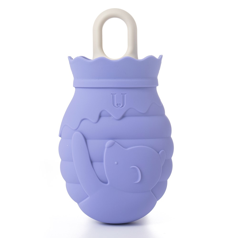 XIAOMI YOUPIN JORDAN&JUDY WD0032-S Honey Jar Shape Bear Decor Dual-Use Ice/Hot Water Bottle Bag Reusable Hand Warmer - Blue Grey-2