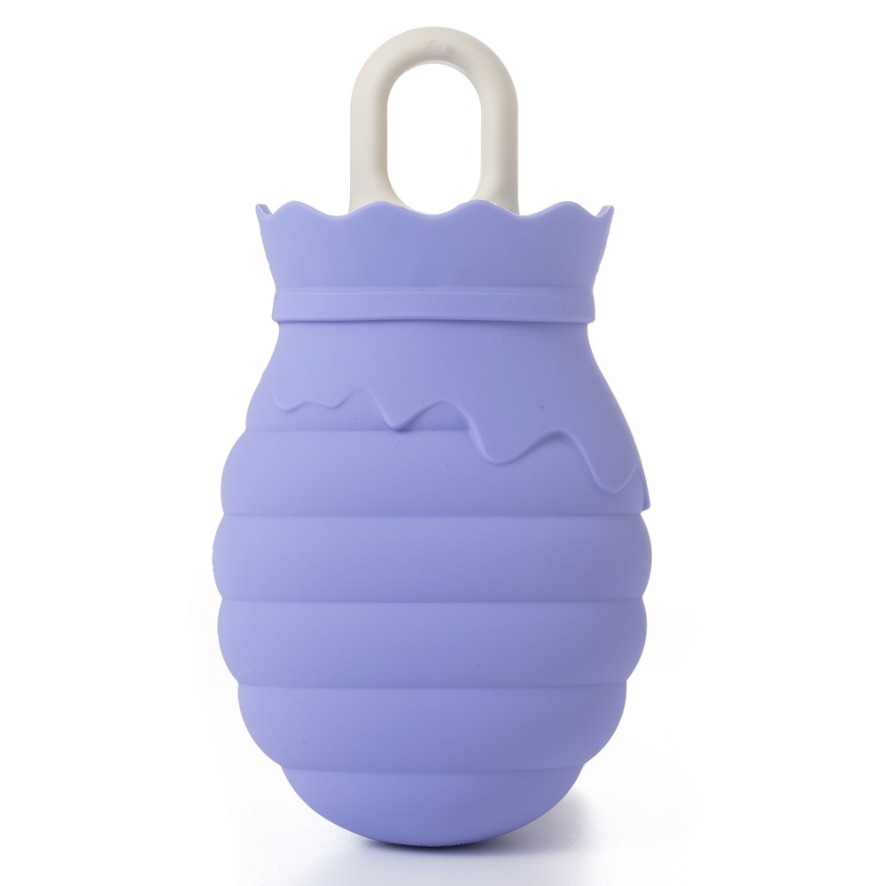 XIAOMI YOUPIN JORDAN&JUDY WD0032-S Honey Jar Shape Bear Decor Dual-Use Ice/Hot Water Bottle Bag Reusable Hand Warmer - Blue Grey-3