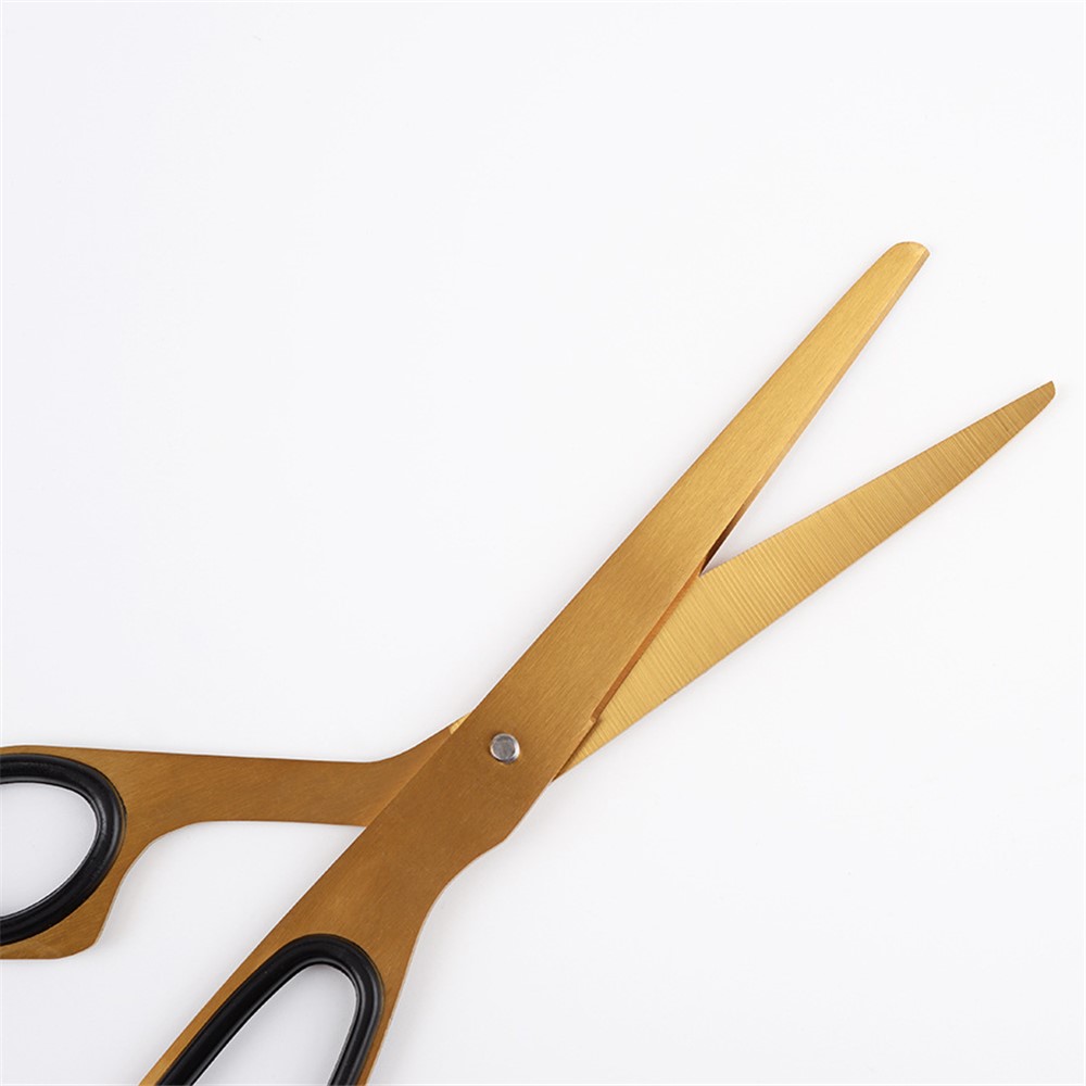 Gold Scissors Sharp Craft Scissors Luxurious Stylish Home Tool for Homemade Artist-5