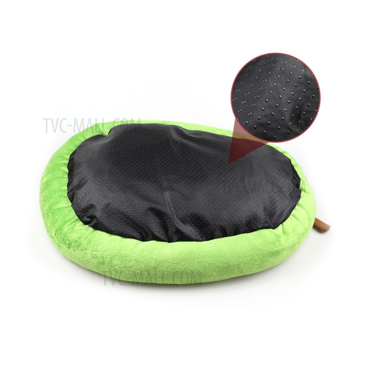 TG-PB065 Avocado Shaped Pet Dog Bed Cat Bed Soft Plush Round Pet Bed-9