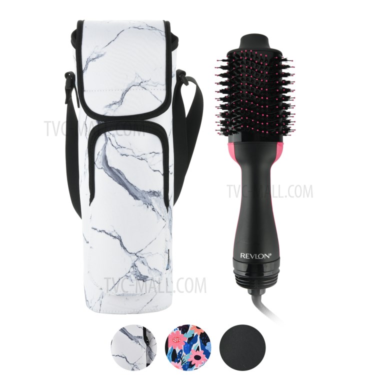 Travel Case Protective Cover Storage Bag for Revlon Hair Drier - Marble-2