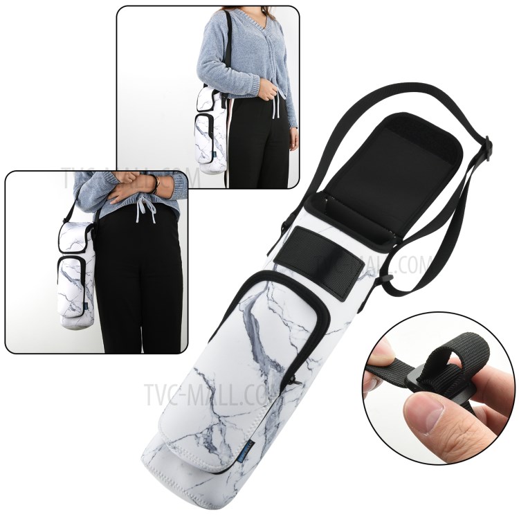 Travel Case Protective Cover Storage Bag for Revlon Hair Drier - Marble-6