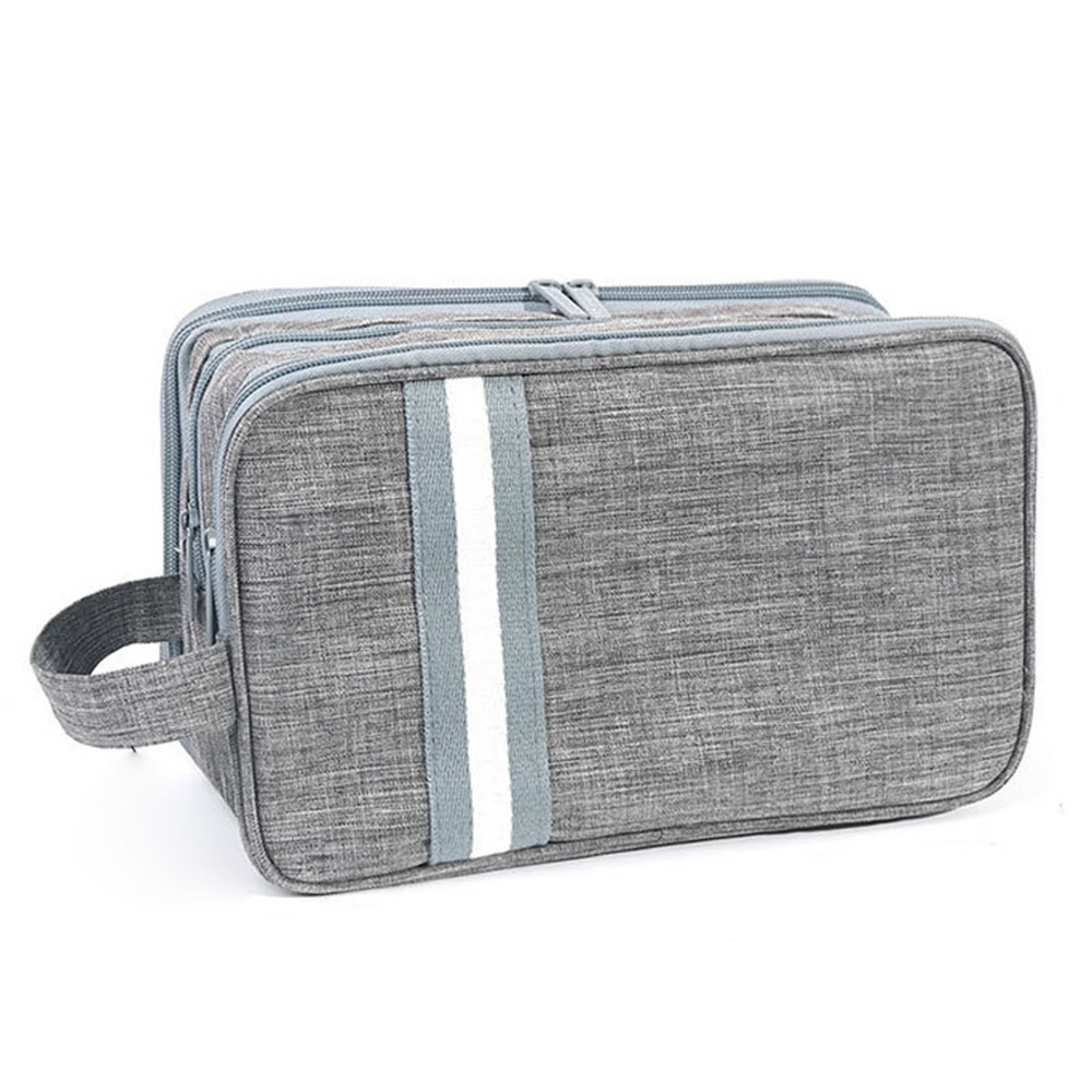 Wholesale Small Size Portable Travel Multipocket Toiletry Bag Oxford