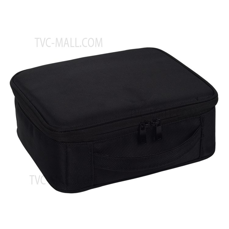 TRABELE TSN1009 Makeup Bag Travel Large Cosmetic Case Portable Makeup Brush Holder Organizer - Black-5