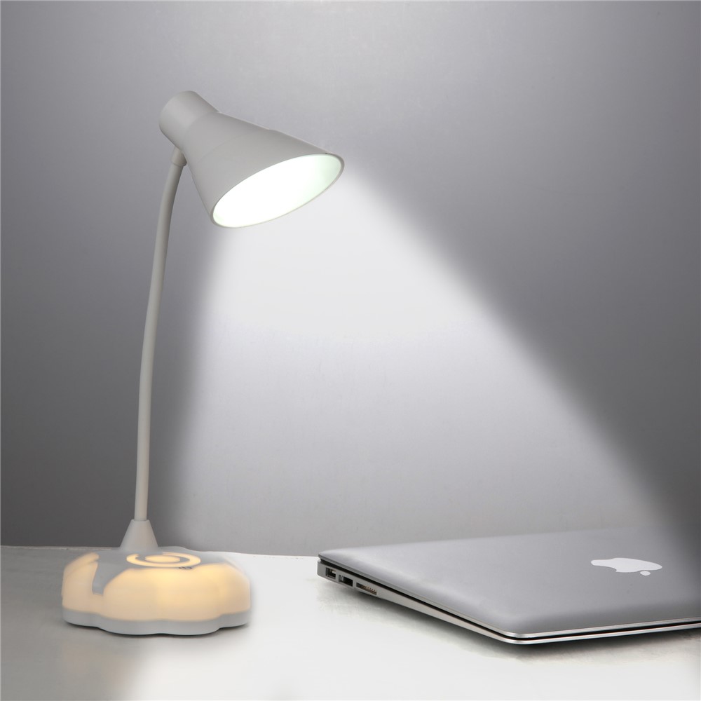 Portable LED Desk Touch Lamp USB Rechargeable Table Dimmable Eye Protection Reading Lamp-5