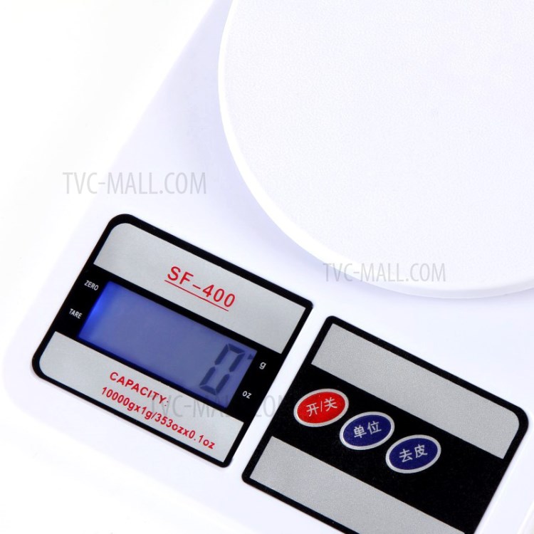 SF400 7kg/1g Kitchen Scale Electronic Digital Balance Food Cooking Measure Scale Weighing Tool-7