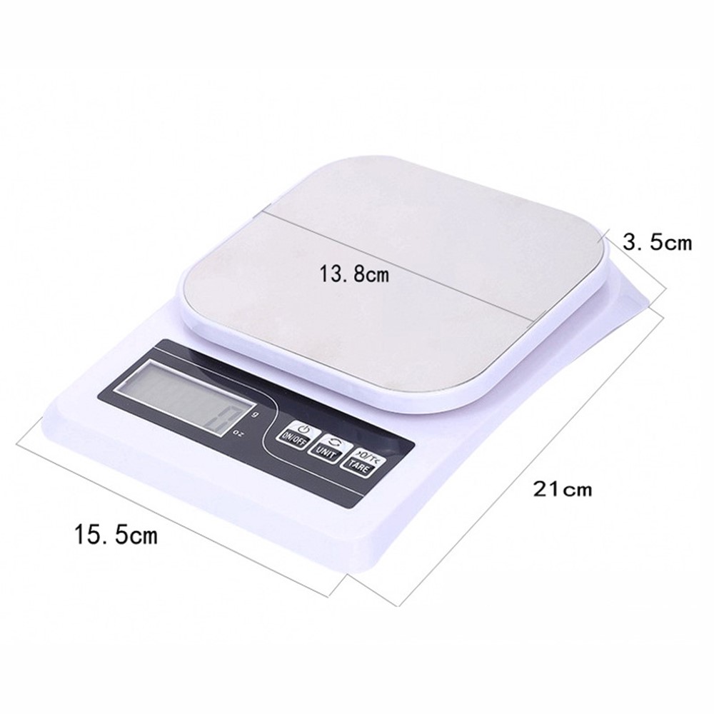 5kg/1g Stainless Steel High Precision Electronic Scale Digital Kitchen Scale for Cooking Baking Weighing Scale-6