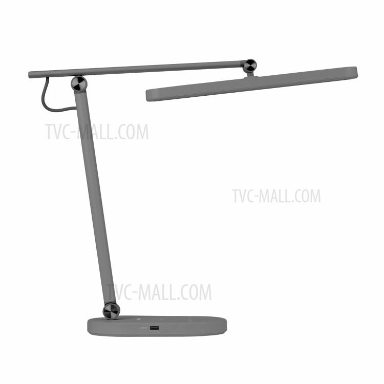 MOMAX Q.LED2 Eye Protection Dimmable Desk Lamp with Wireless Charger Function - Grey/UK Plug-5