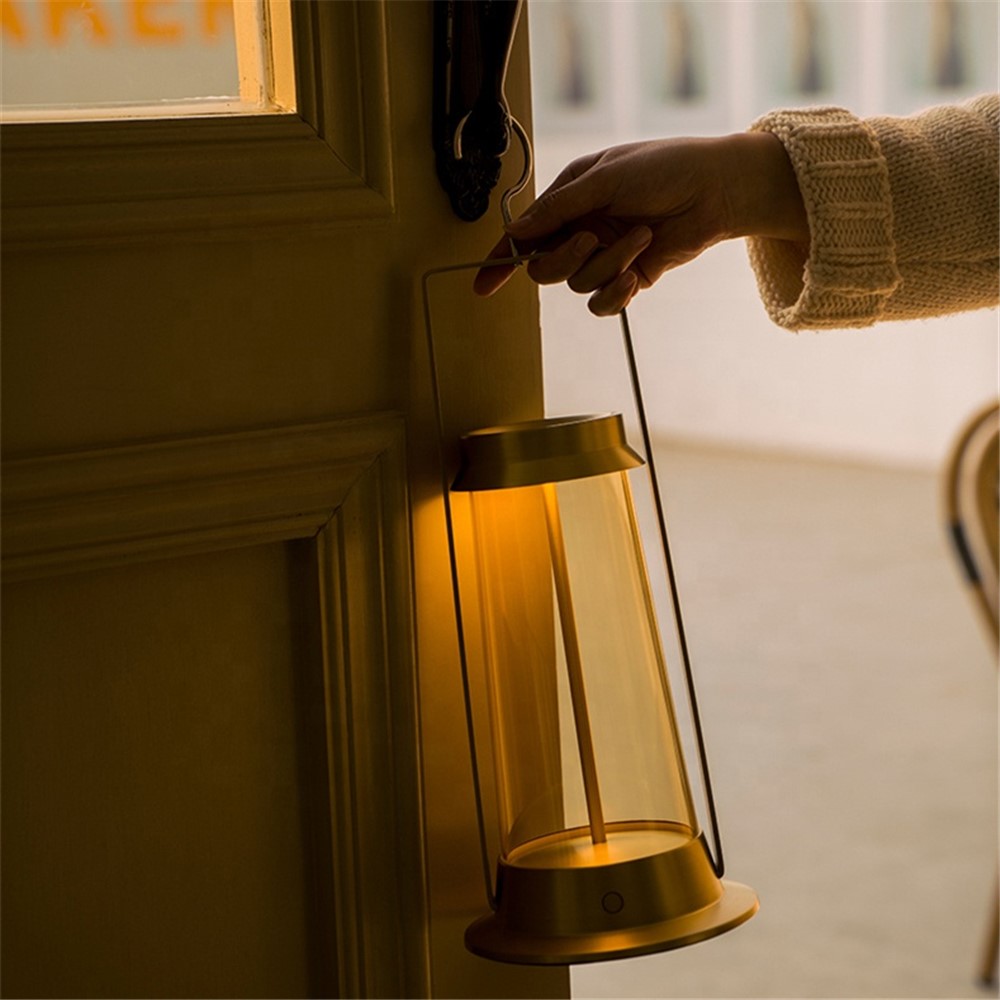 COMELY 4W Creative Electroplate Night Light IP55 Waterproof Industrial Table Lamp for Bedroom Decoration - Green-5