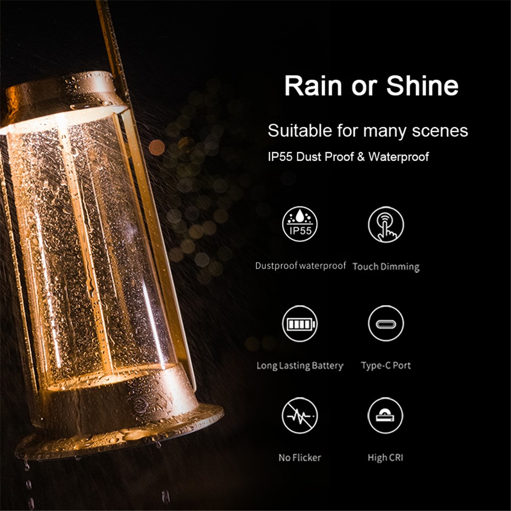 COMELY 4W Creative Electroplate Night Light IP55 Waterproof Industrial Table Lamp for Bedroom Decoration - Green-8