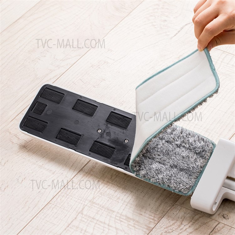 XIAOMI YOUPIN JORDAN & JUDY HO242 Automatic Squeezed Water Microfiber Cloth Flat Floor Mop-9