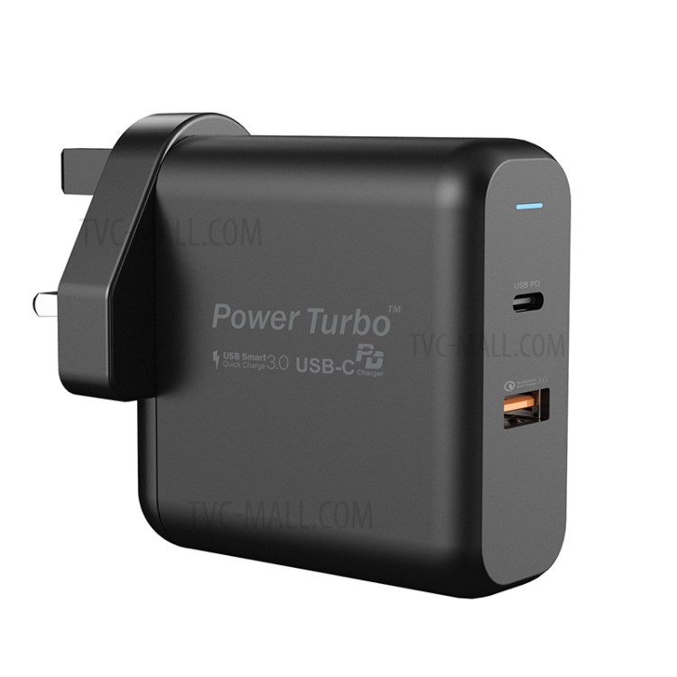 WIWU PT6021 PD+QC Fast Charger Wall Charger Adapter UK Plug-1