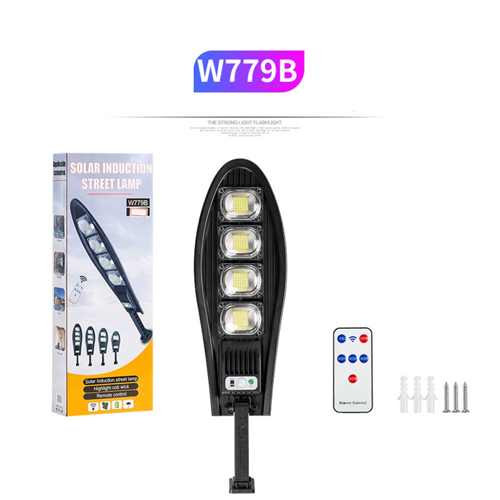 W779B Lampaggio LED LED Solare Luce Streeggio Super Bright PIR Movimento Sensitore Lampo di Sicurezza Per Giardino Outdoor-8