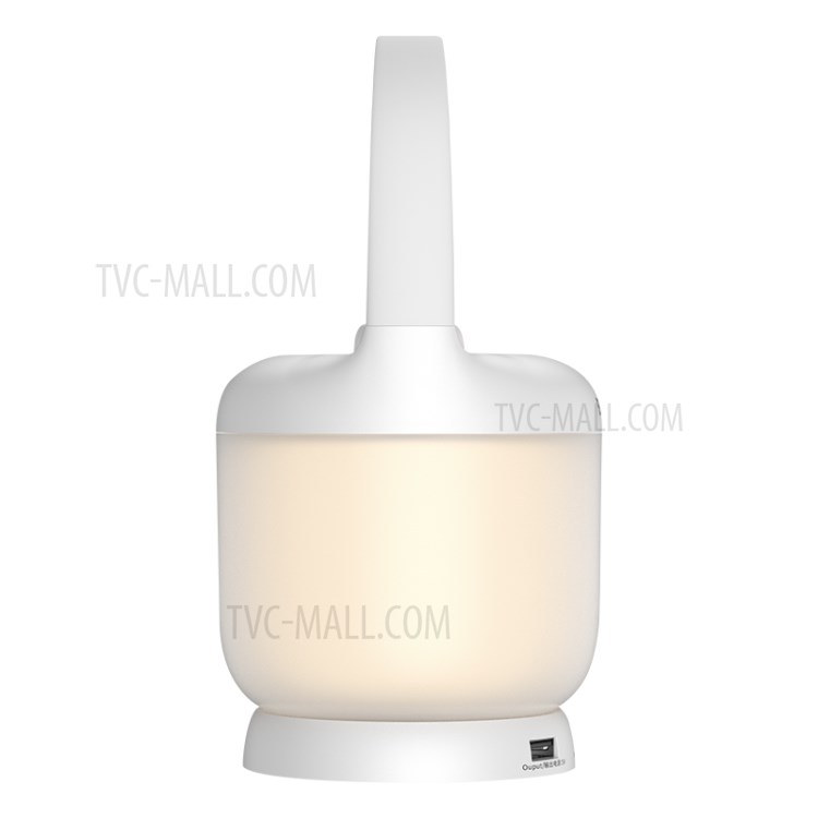 BASEUS Moon-white Series Portable Lamp Stepless Dimmable Light with Knob - White-10