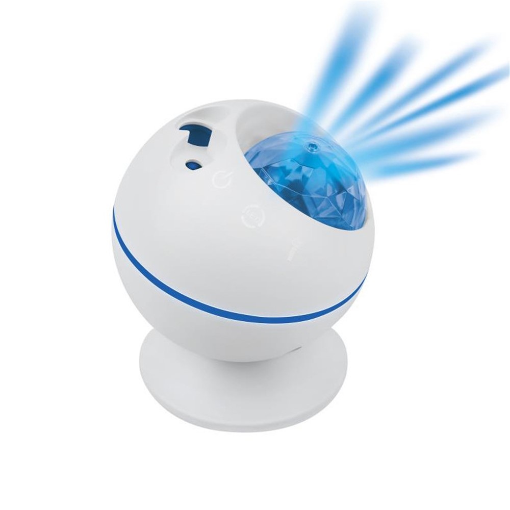 Voice Control Bluetooth Moon Stars Sky Projection Lamp LED Romantic Starry Night Lights-2