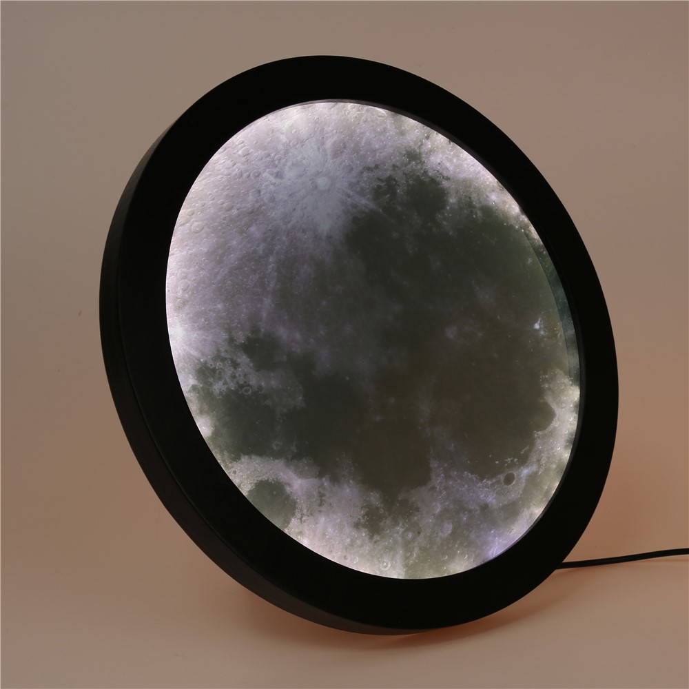 20cm LED Makeup Mirror Moon Lamp Magic Mirror USB Night Light Home Decoration Creative Gift-10