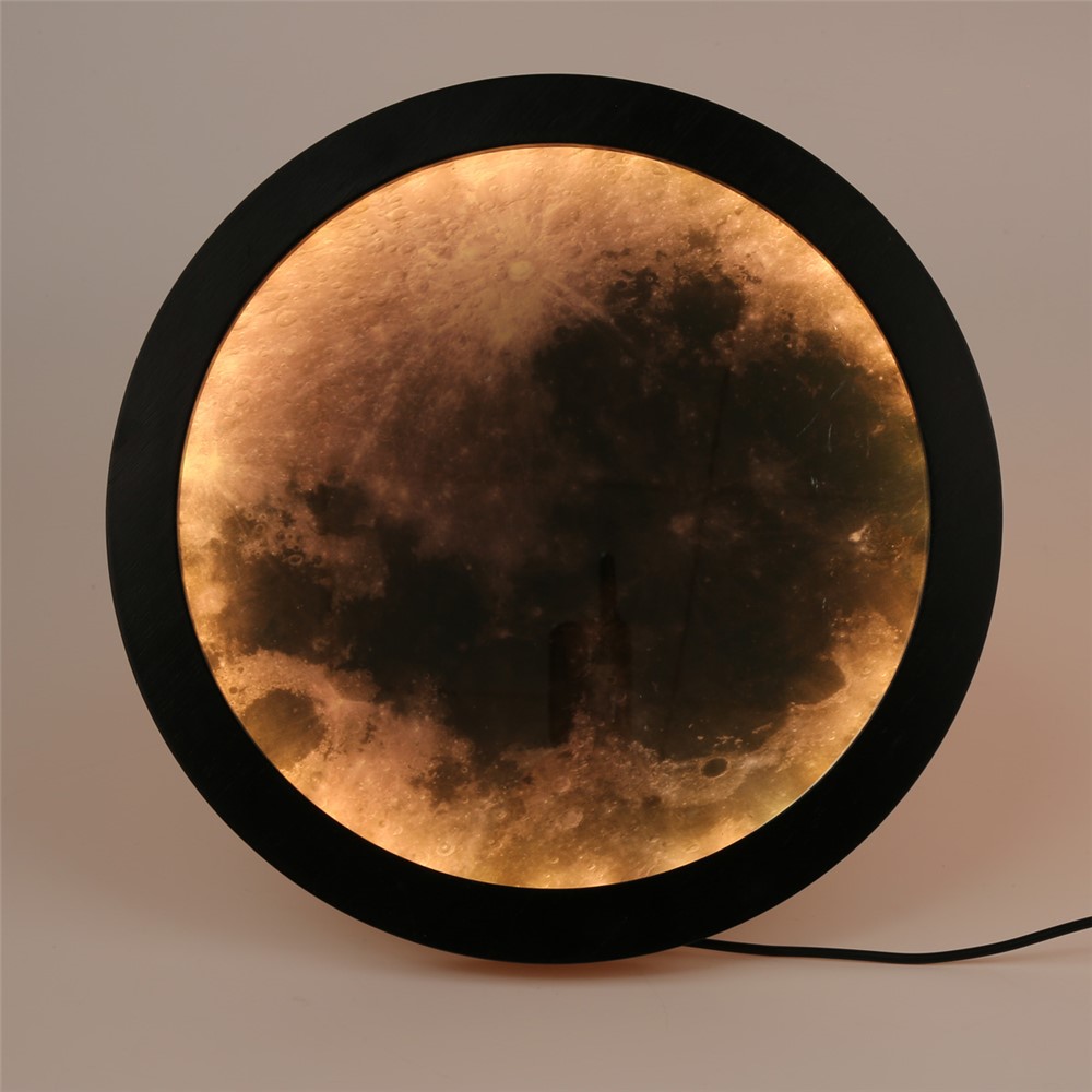 20cm LED Makeup Mirror Moon Lamp Magic Mirror USB Night Light Home Decoration Creative Gift-6