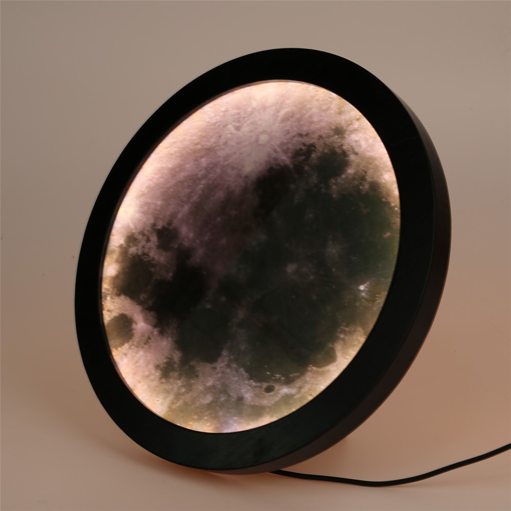 20cm LED Makeup Mirror Moon Lamp Magic Mirror USB Night Light Home Decoration Creative Gift-8