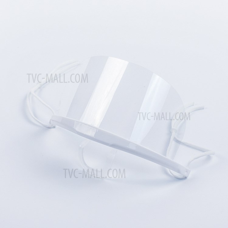 10Pcs Clear Plastic Mask Anti-Fog Anti-Droplet Protective Respirator Mask-8