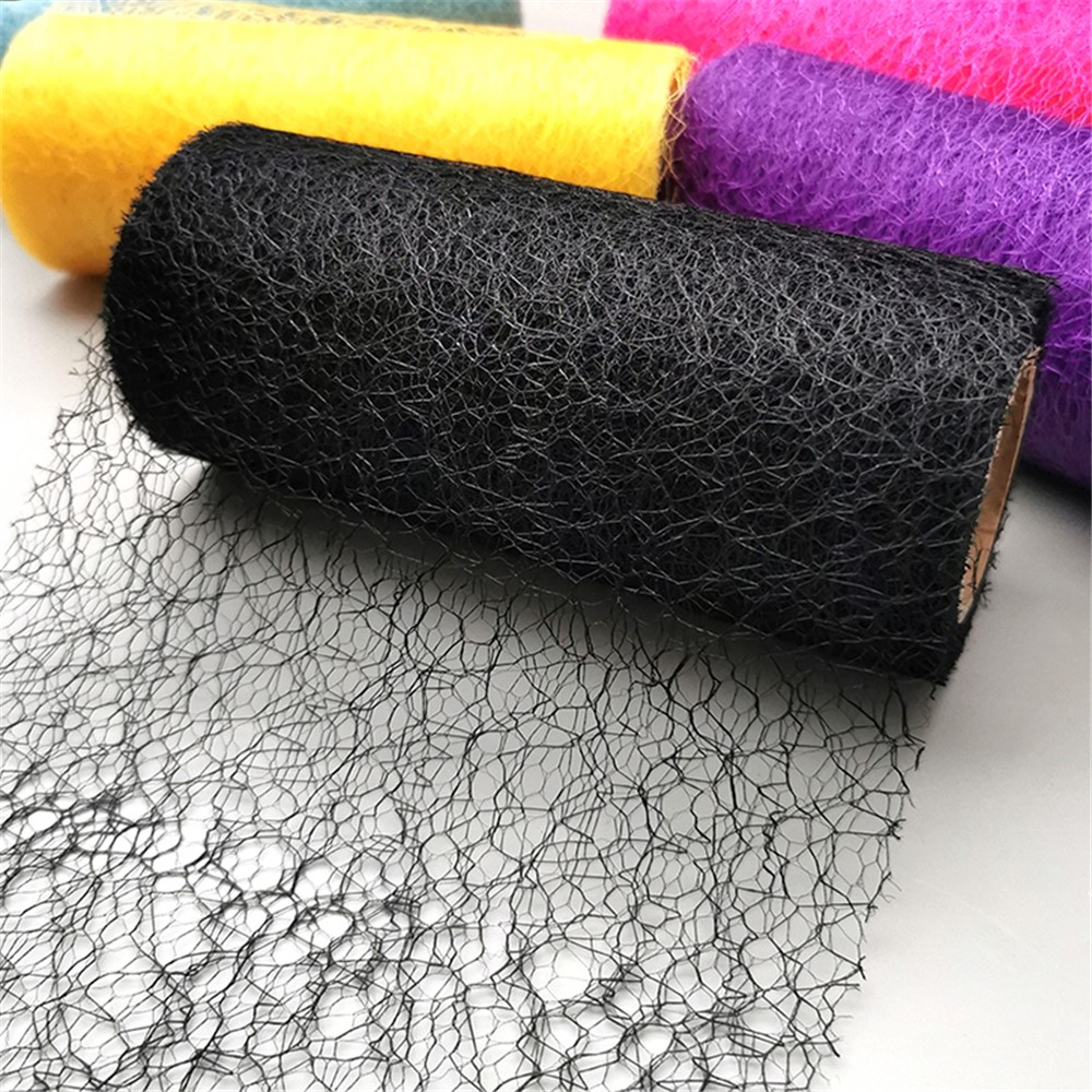 QZYP-026 15cm 10 Yards Tulle Roll Organza Fabric Ribbon Wedding Bouquet Chair Table Runner Party Decoration - Gold-3