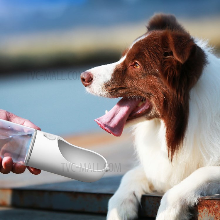 XIAOMI YOUPIN PETKIT 300ML Mascota Portátil Taza Botella De Agua - Blanco-4