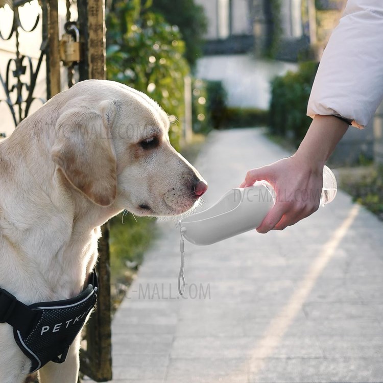XIAOMI YOUPIN PETKIT 300ML Mascota Portátil Taza Botella De Agua - Blanco-6