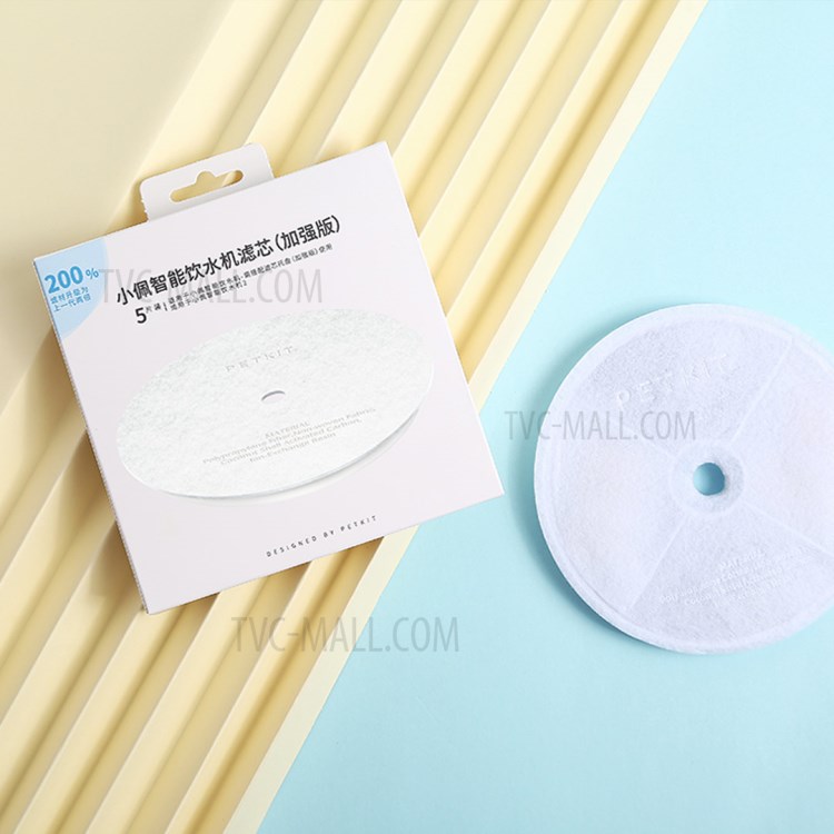 XIAOMI YOUPIN PETKIT 5pcs / Box Filterwechsel (verbesserte Version) Für PETKIT Smart Wasserspender 2-6