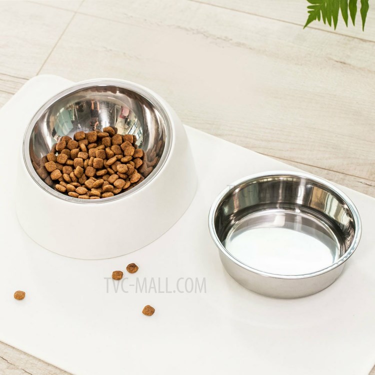XIAOMI YOUPIN JORDAN & JUDY PE0022 Pet Tilt Food Bowl with Double Inner Tank-3