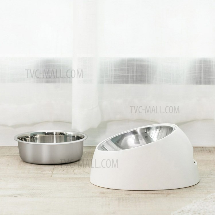 XIAOMI YOUPIN JORDAN & JUDY PE0022 Pet Tilt Food Bowl with Double Inner Tank-4