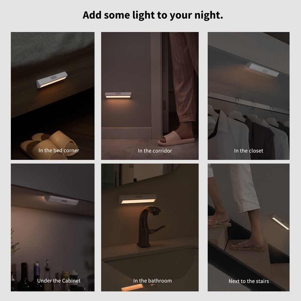 XIAOMI YOUPIN AQARA Motion-Activated Magnetic Night Light 2 Level Brightness LED Light for Home-4